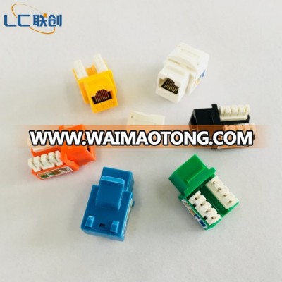 Ningbo supplier rj45 female connector keystone jack